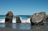 1373 - Wainuiomata Coast near the Orongorongo River (rocks)