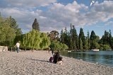 3119 - Late evening over Queenstown Gardens