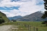 2107 - View up Matukituki River valley near Treble Cone ski field