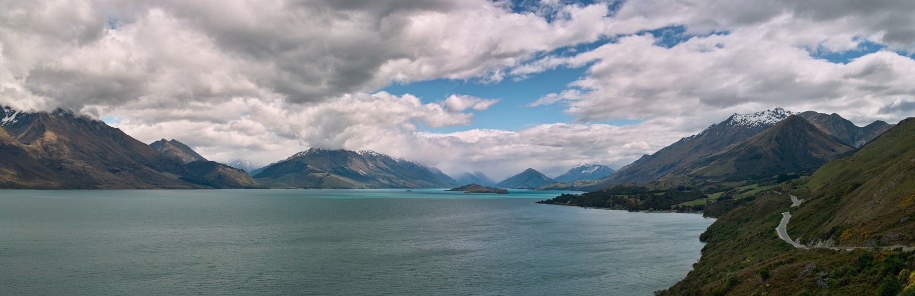 Lake Wakatipu from the Glenorchy-Queenstown Road
