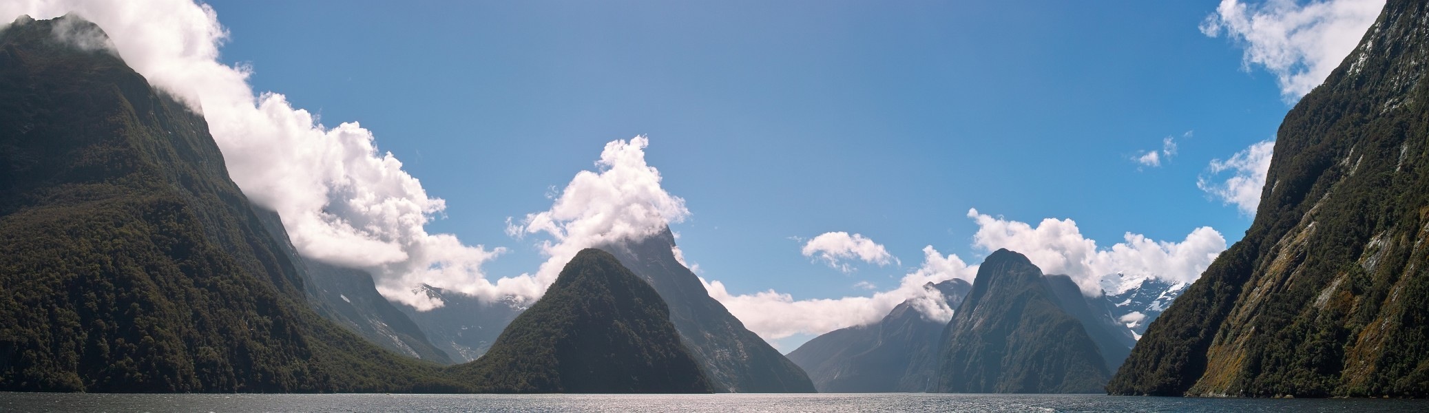 Milford Sound from near the dock