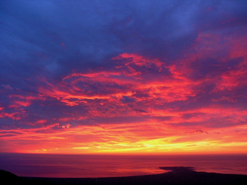 Sunrise over Kaikoura