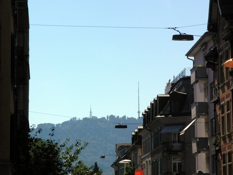 Day 3 - Uetliberg viewed from the city