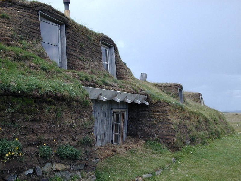 Day 3 - Sod house, overview