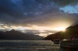 3034 - Lake Wakatipu sunset from the Queenstown waterfront