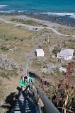 1305 - Climbing the stairs to Cape Palliser lighthouse