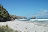 1725 - Small island of Wharekakahu from Allans Beach