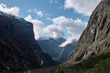 2608 - View from the road ascending back to the Homer Tunnel