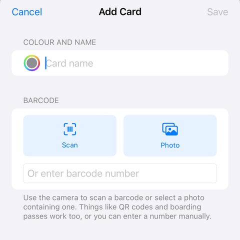 Add card