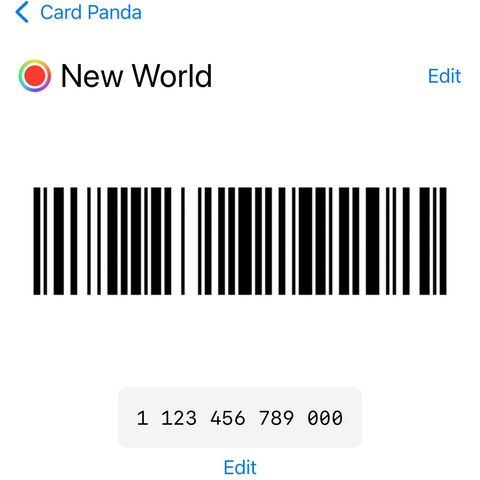 Barcode view