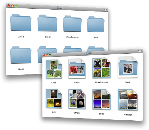 Folder Icons Quick Look
